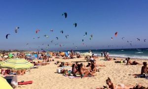 Valdevaqueros beach in summertime