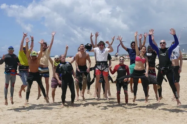 Experiencia curso de kite en Tarifa