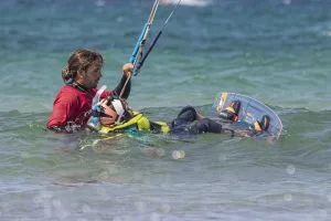 Bautismo de kitesurf