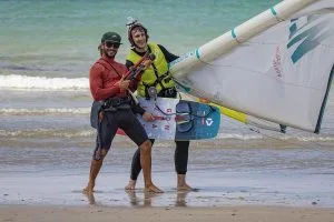 Monitor de curso de kite